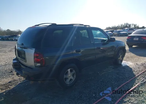 2004 Chevrolet Trailblazer Ls z USA, uszkodzony, nr VIN 1GNDS13S342327296